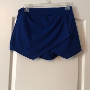 Electric Blue Envelope Skirt